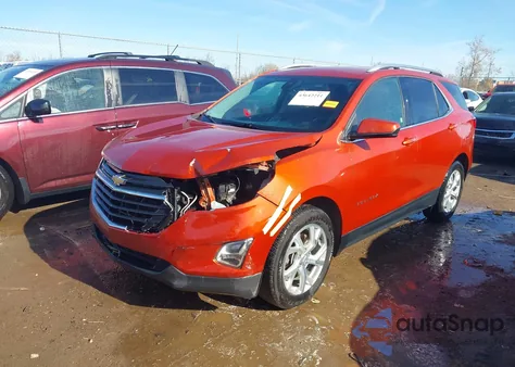 2020 Chevrolet Equinox Fwd Lt 2.0L Turbo из США, поврежденный, VIN 2GNAXLEX5L6151863